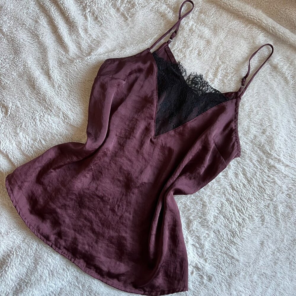 Mudd XS Maroon Tank top